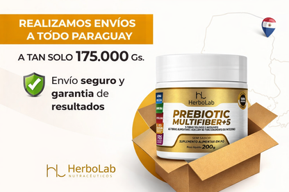 Prebiotic Multifiber+5 — Suplemento Prebiótico con 5 Fibras (200 g)