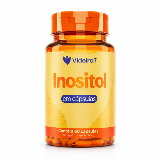 Inositol en Cápsulas -  Regula tus Hormonas  Naturalmente (60 cápsulas)
