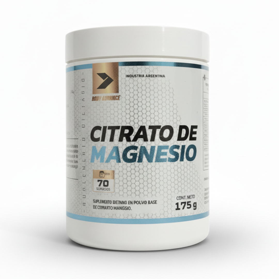 Citrato de magnesio en polvo Body Advance