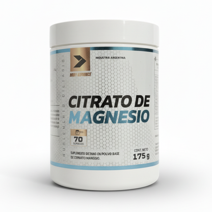Citrato de magnesio en polvo Body Advance