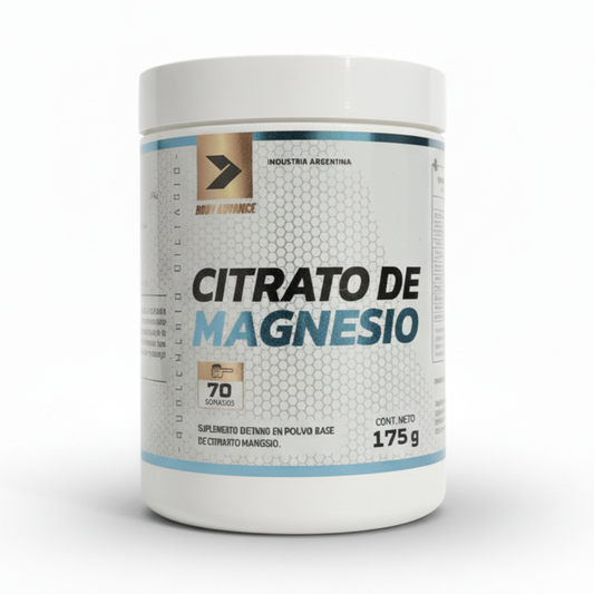 Citrato de magnesio en polvo Body Advance