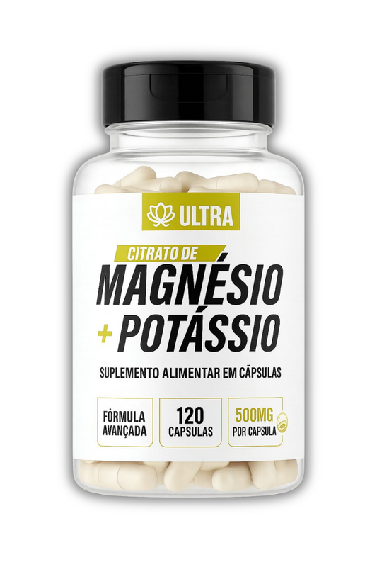 Citrato de Magnesio + Potasio en cápsulas