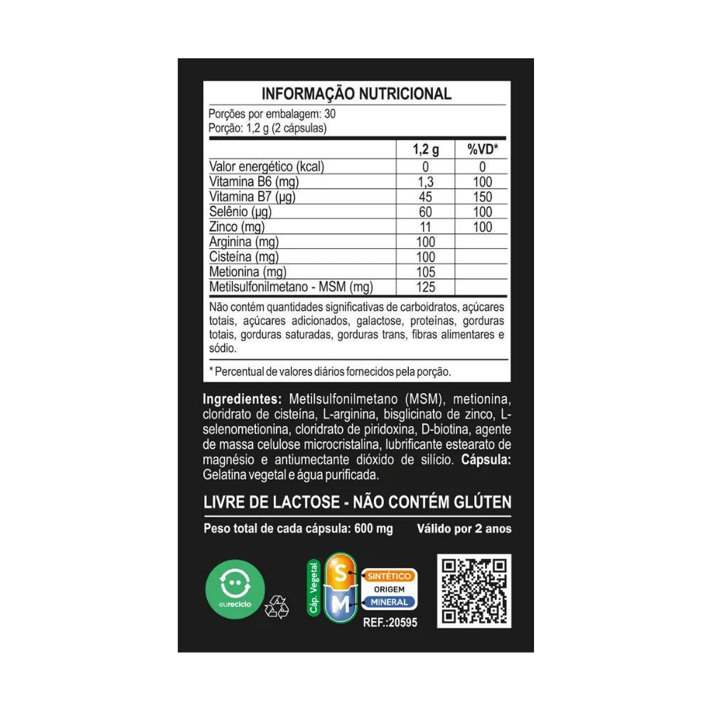 MAN BEARD & HAIR – Cápsulas para Barba y Cabello