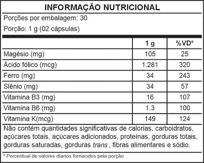 Memoria New Four – Cápsulas para enfoque, energía mental y concentración