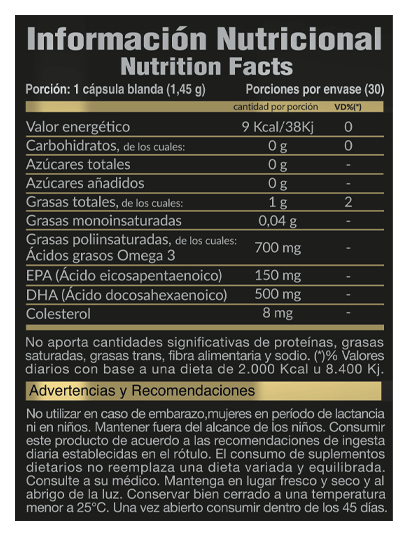 Omega 3 - Fish Oil